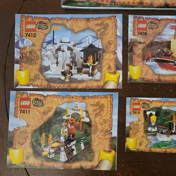 Lot of Lego Instruction Manuals (only) for 18 Lego Sets - Picture 4 of 7